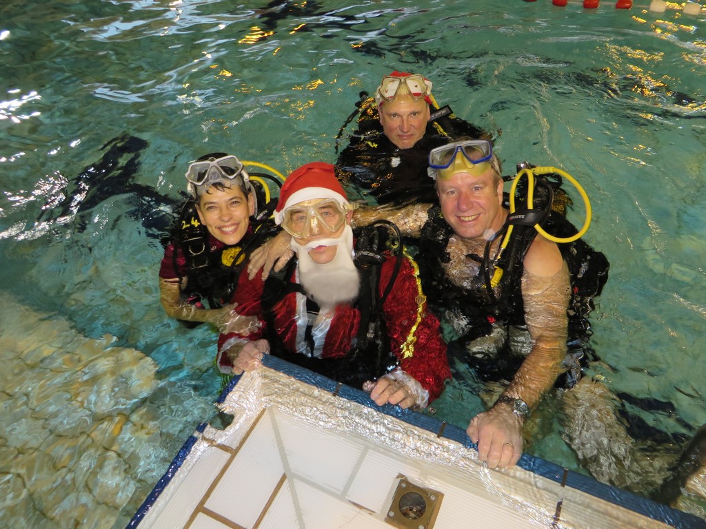 Gérard était notre Père Noël cette année.