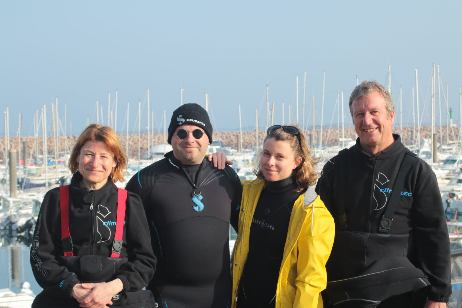 Elisabeth, Julien, Isabelle et Thierry