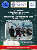 Baptêmes de plongée du Père Noël 2025 !